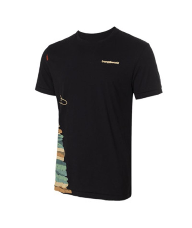 T-shirt Trangoworld Homme Caviar Tolarp