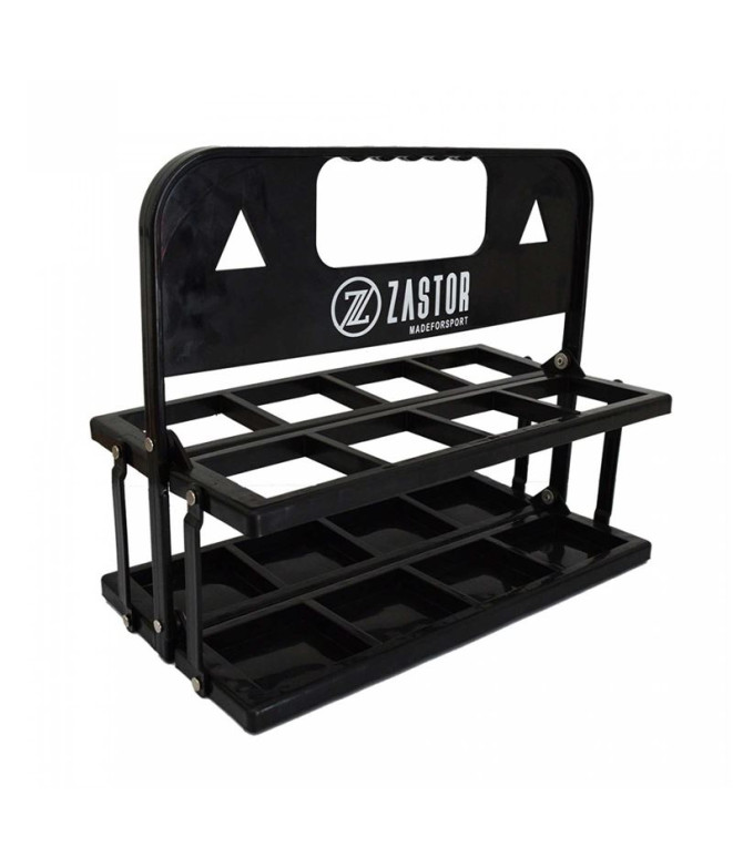 Porte-bouteilles pliable Moe-8 Noir Zastor