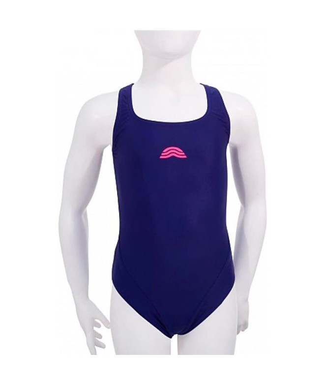 Bañador de Natación Aquarapid Costume Intero Night Niña