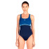 Maillot de bain de Natation Aquarapid Costume Intero Bleu_Univers Femme