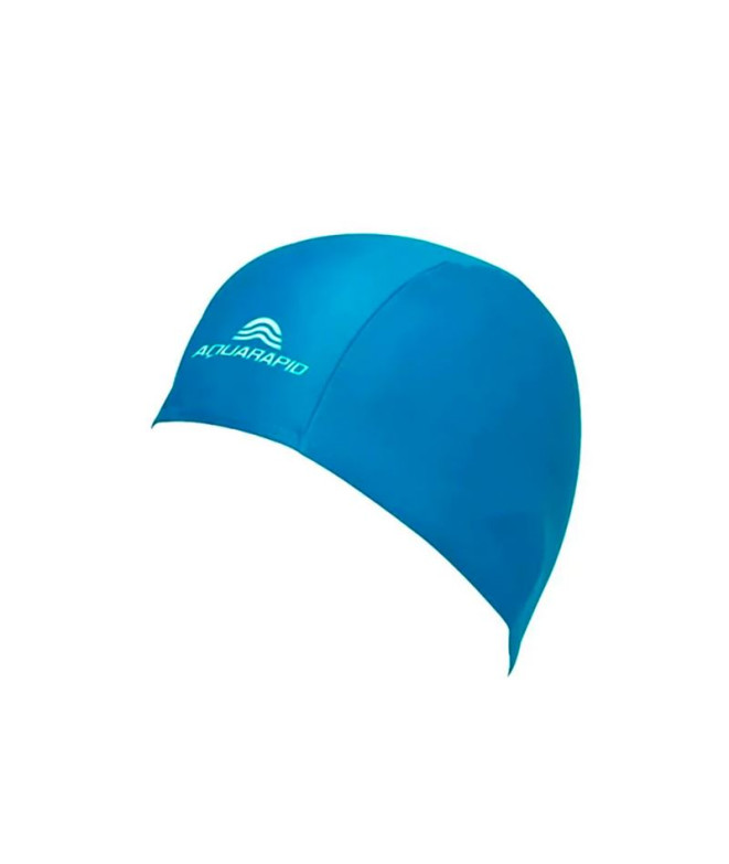 Bonnet Natation de Aquarapid Cuffia Silicone Skin Blu