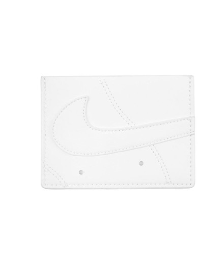 Carteira Nike Carteira de cartões Icon Air Force 1 Branco