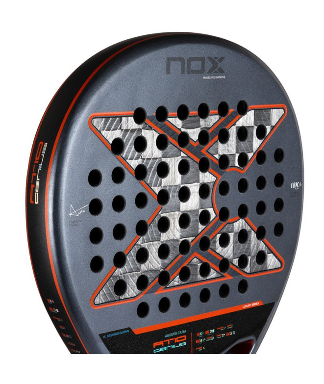 Pala de Pádel Nox AT10 Genius 18K By Agustin Tapia
