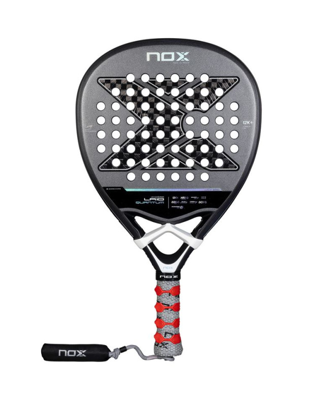 Raquette padel Pádel Nox de La10 Quantum 12K Par Leo Augsburguer