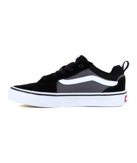 Tênis Vans Filmore Suede Canvas Masculino - Preto/Branco