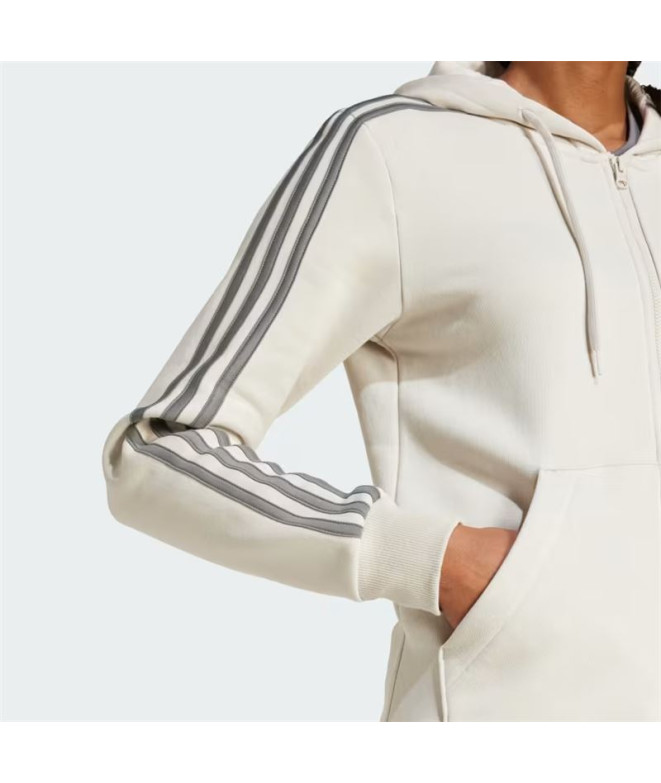 Casaco adidas Mulher Casaco com capuz de lã com...