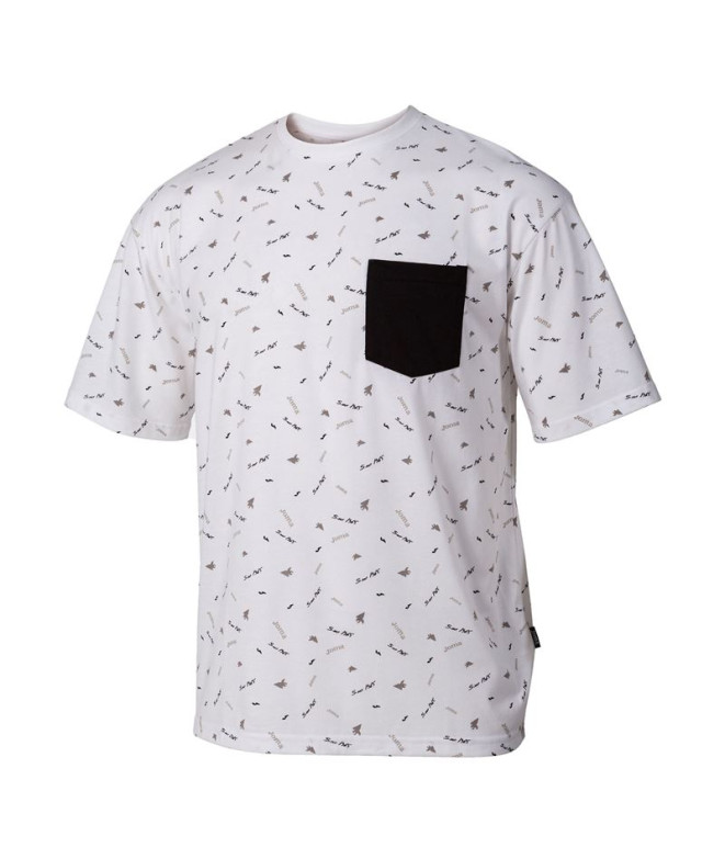 Camiseta Manga Corta Joma California Hombre  Blanco