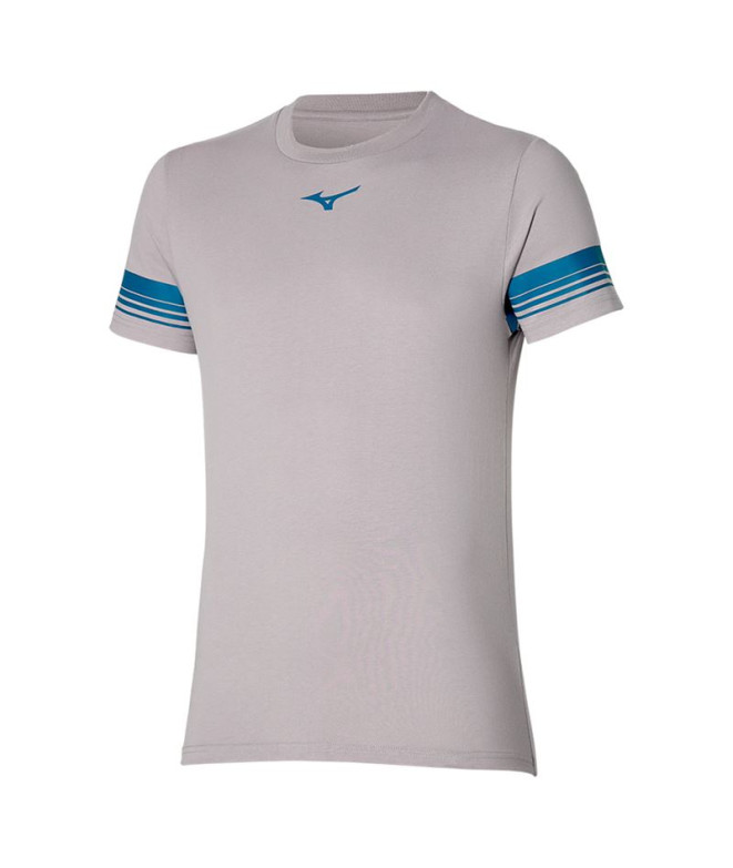 Camiseta Running Mizuno Mizuno Homem De Athletics Gray