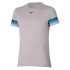 T-shirt Running Mizuno Mizuno Homme De Athletics Gray