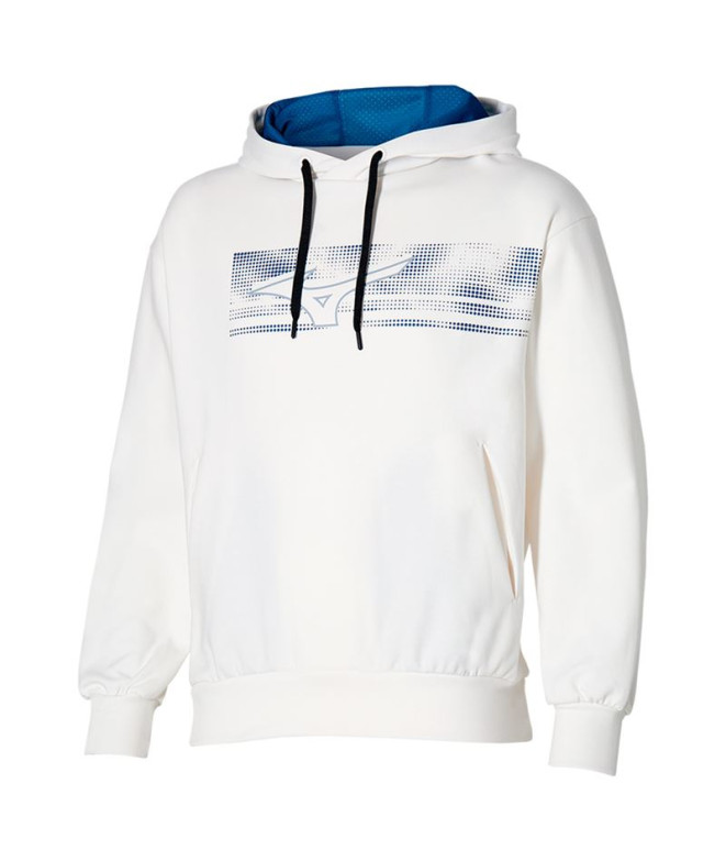 Sweat Running Mizuno Homme From Athletics Graphic White