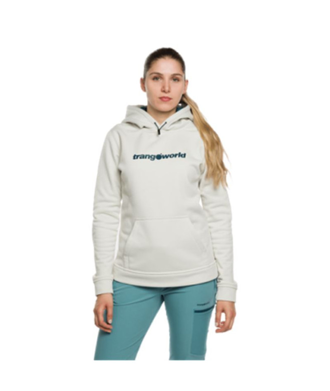 Sweat Trangoworld Femme Menthe Poppi/Vert foncé