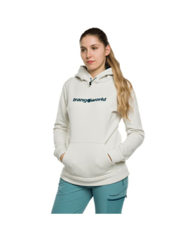 Sweat Trangoworld Femme Menthe Poppi/Vert foncé
