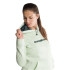 Sweat Trangoworld Femme Poppi blanc/feuilles vertes