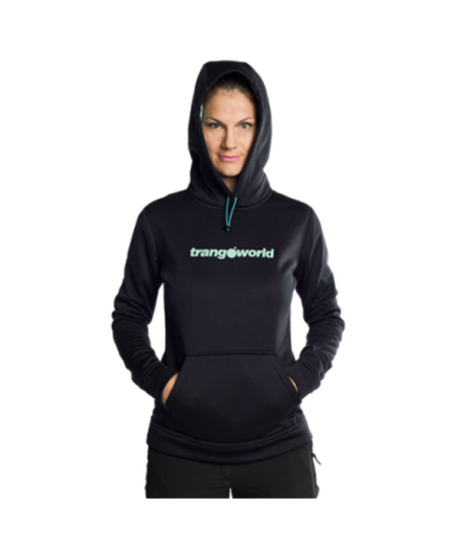Sweat Trangoworld Femme Poppi Noir/Eau