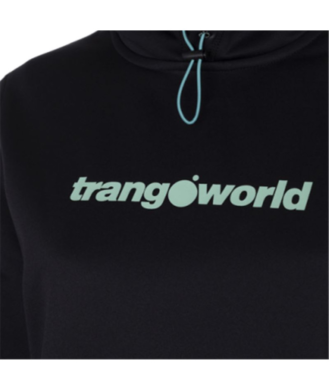 Sweat Trangoworld Femme Poppi Noir/Eau