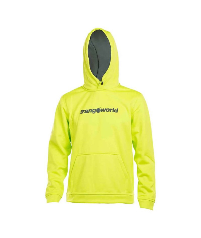 Sudadera Trangoworld Login Hombre Lima/Verde Oscuro