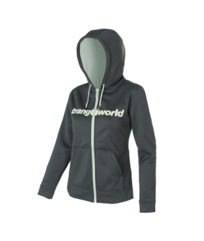 Veste Trangoworld Femme Feuille de Liena/Menthe verte