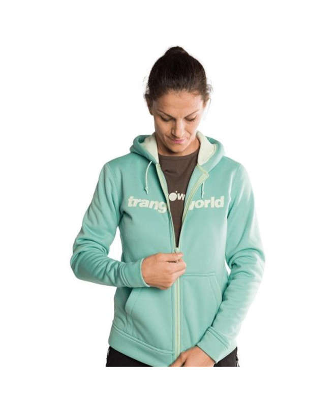 Veste Trangoworld Femme Eau de Liena/Menthe