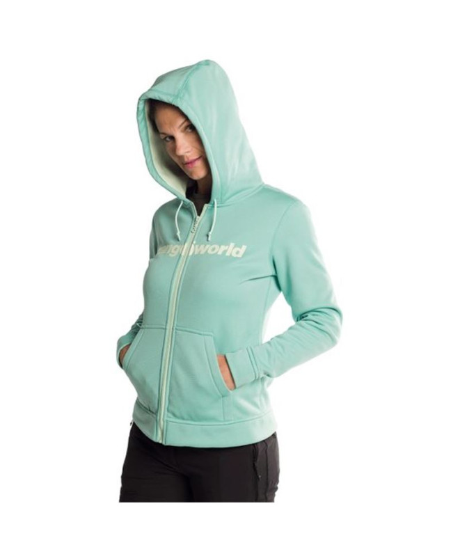 Veste Trangoworld Femme Eau de Liena/Menthe
