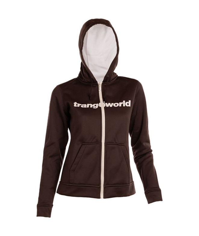 Veste Trangoworld Femme Liena Marron/Rose