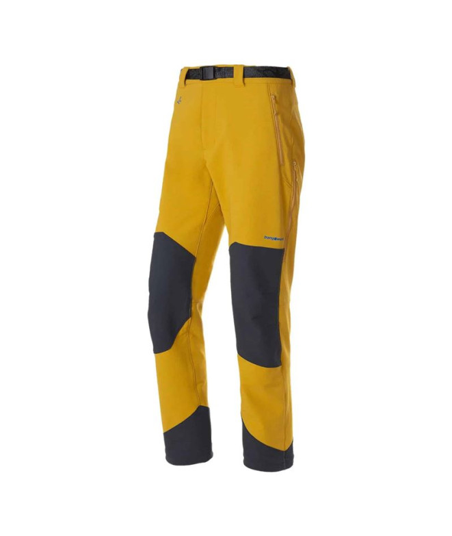 Pantalón Trangoworld Largo Mourelle Dr Hombre Amarillo