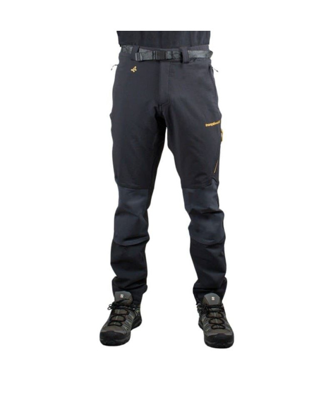 Pantalón Trangoworld Largo Rovek Dr Hombre Negro