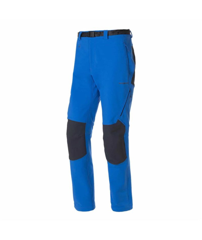 Pantalón Trangoworld Largo Rovek Dr Hombre Azul