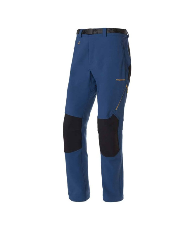 Pantalón Trangoworld Largo Rovek Dr Hombre Azul Oscuro