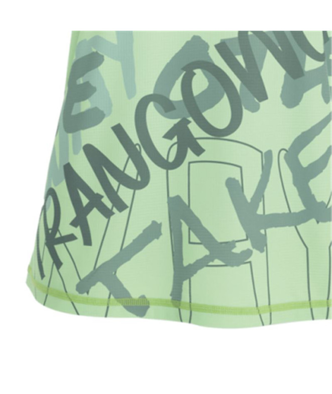 Camiseta de Trail Trangoworld Laurel Mujer Menta