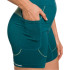 Pantalón de Trail Trangoworld Pant. Corto Jarret Mujer Verde Oscuro