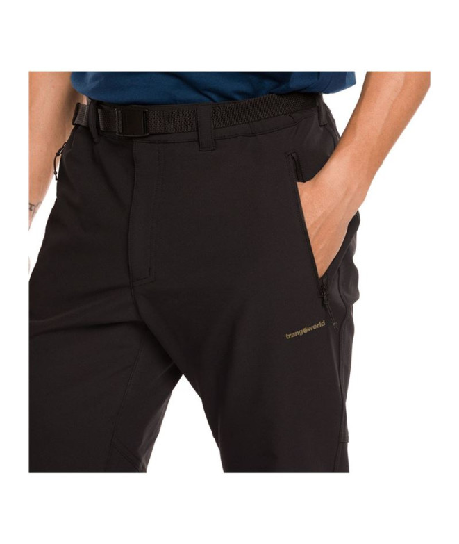 Pantalones Largos Trangoworld Agadir Hombre Negro