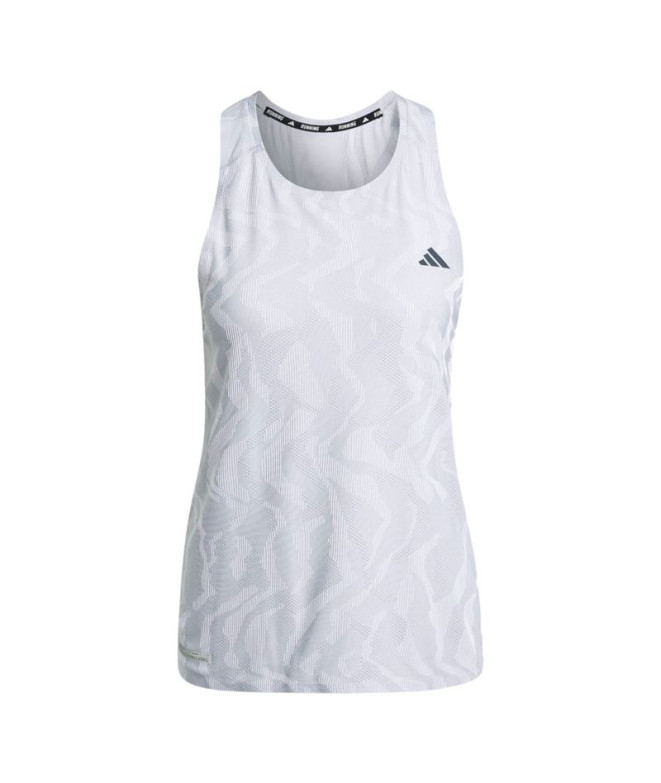 Camiseta Running adidas Running Mulher by Ultimate Airchill Engineered Tank Cinzento