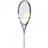 Raquete Tênis Babolat de Evo Aero Lite S Branco/Cinza/Amarelo