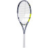Raquete Tênis Babolat de Evo Aero Lite S Branco/Cinza/Amarelo
