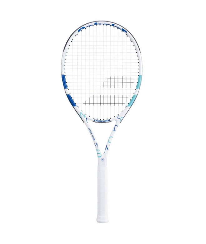 Raqueta de Tenis Babolat Evoke Team Wim Blanco/Azul