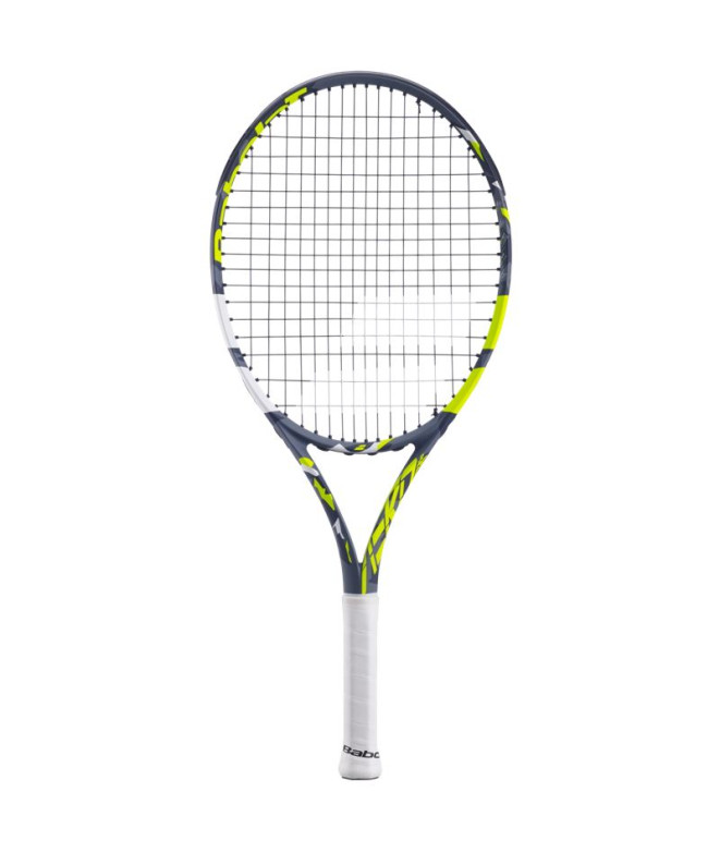 Raquete Tênis Babolat de Aero Jr25 S Ncv Cinzento/Amarelo