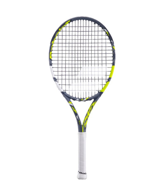 Raquete Tênis Babolat de Aero Jr26 S Ncv Cinzento/Amarelo