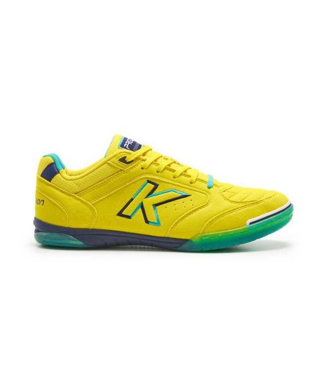 Zapatillas de Futbol Sala Kelme Indoor Copa Lima y Azul