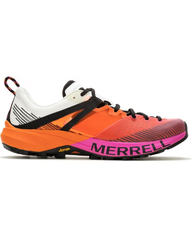 Chaussures Trail Merrell Homme de Mtl Mqm Blanc/Orange/Rose