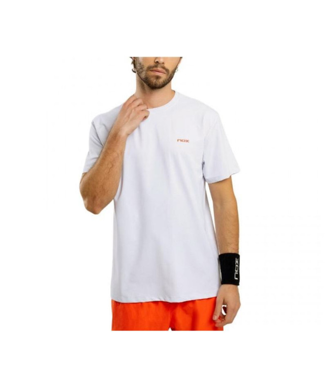 Camiseta Nox Homem Homem Equipa Regular Branco