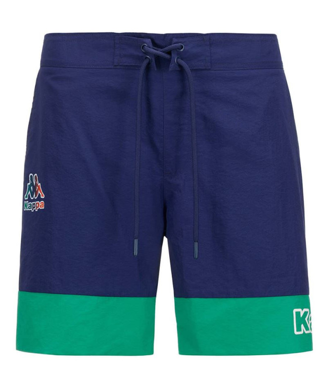 Bañador Kappa Fuxom Hombre Azul Medieval/Verde...