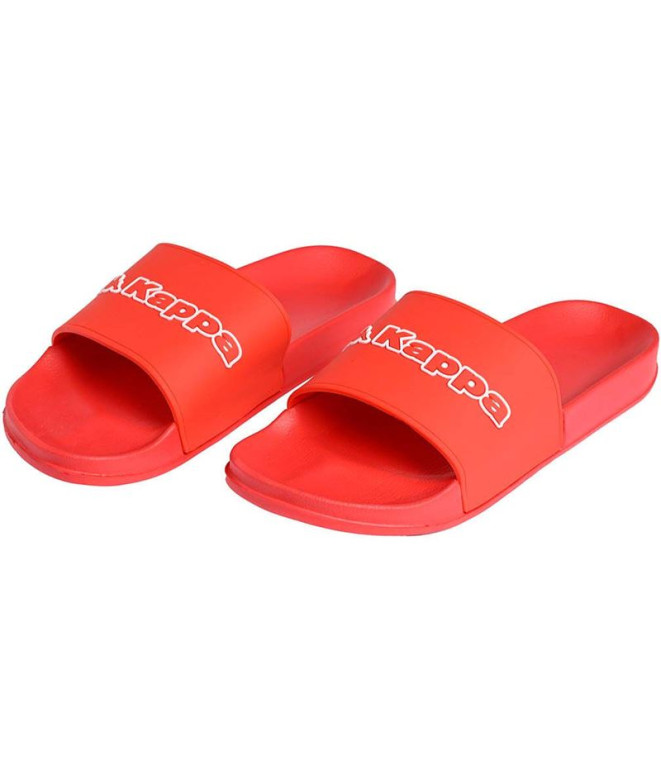 Chinelos Kappa Homem Gatip Vermelho/Branco