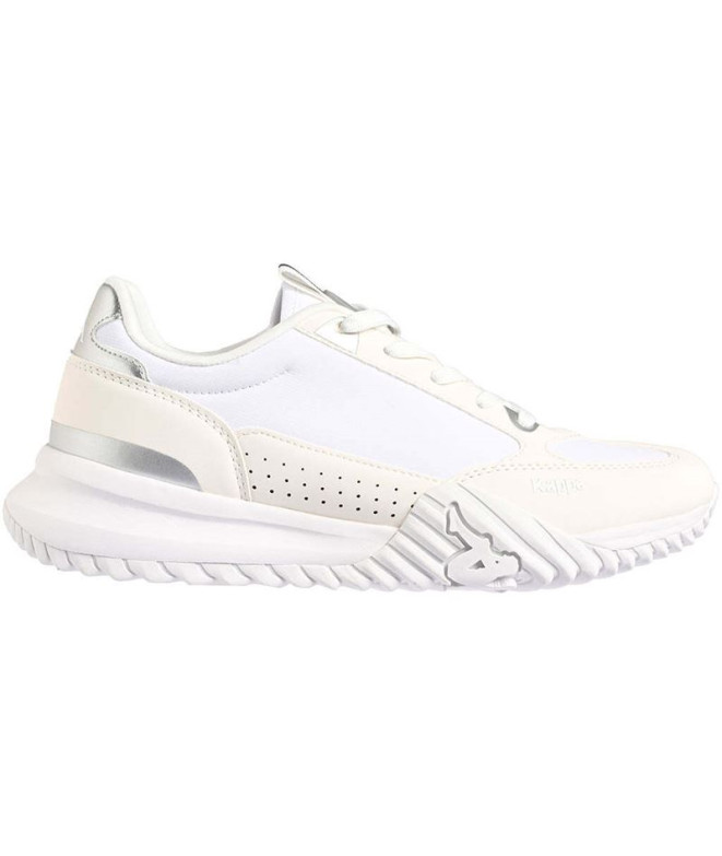 Chaussures Kappa Femme Blanc Arklow/Gris argenté