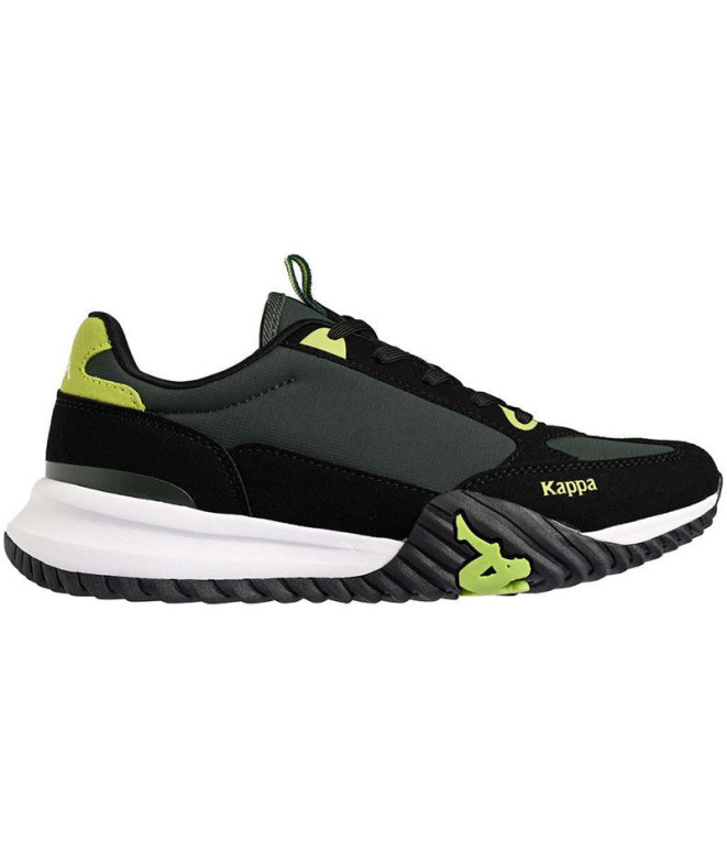 Zapatillas Kappa Authentic Arklow Infantil Verde Dk/Negro/Verde Lime