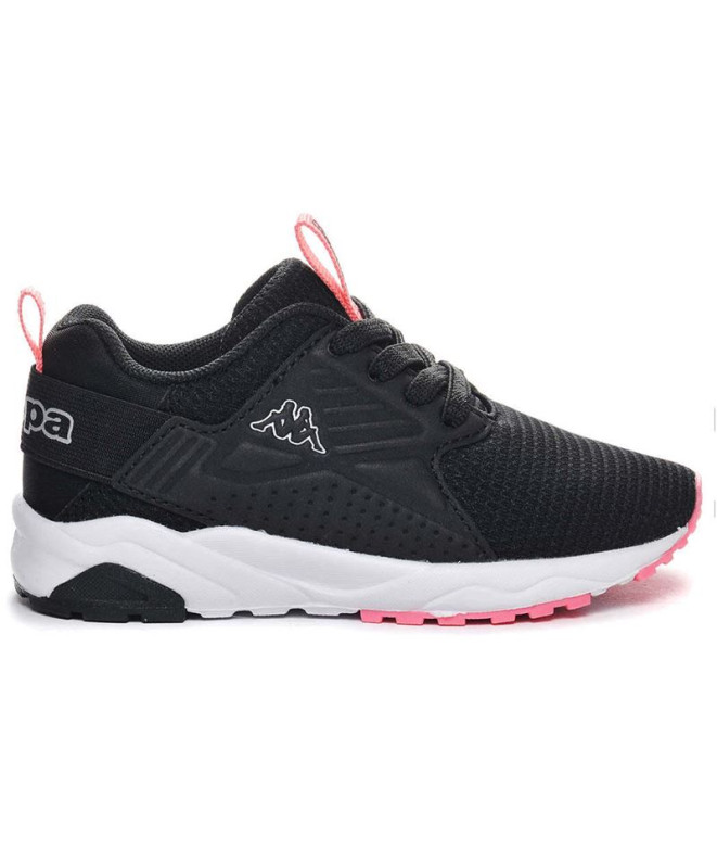 Zapatillas Kappa San Puerto El Inf Bb Infantil Negro/Pink