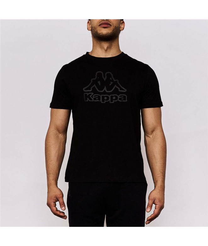 Camiseta Kappa Cremy Korporate Preto Homem