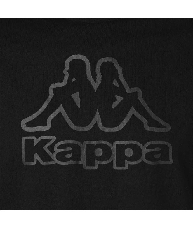 Camiseta Kappa Cremy Korporate Preto Homem