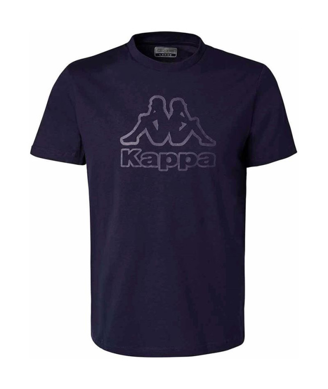 Camiseta Kappa Cremy Korporate Azul Marine Hombre