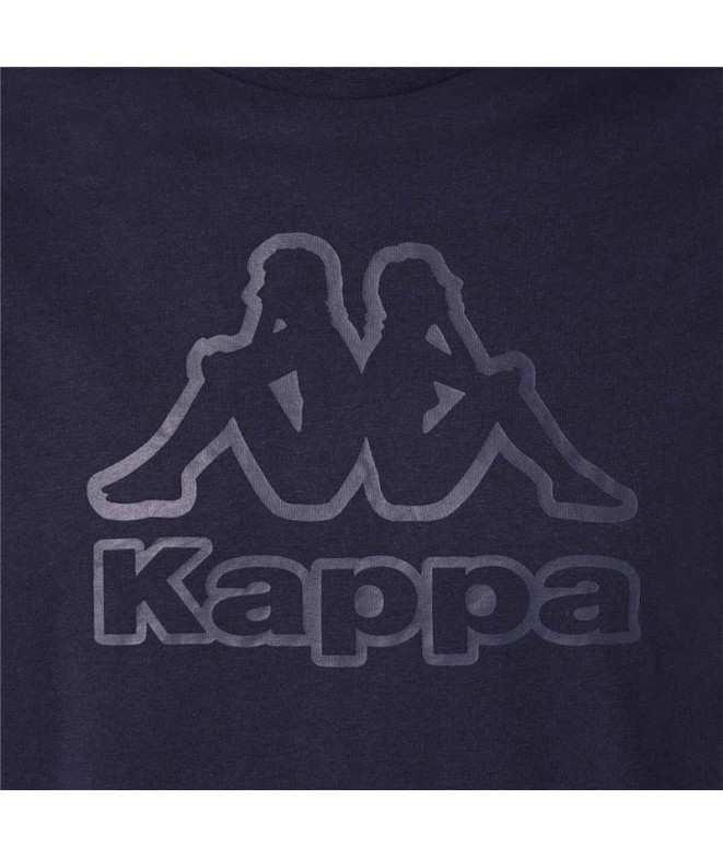 Camiseta Kappa Cremy Korporate Blue Marine Homem