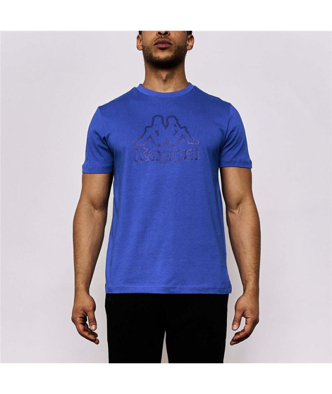 Camiseta Kappa Cremy Korporate Azul Royal Homem